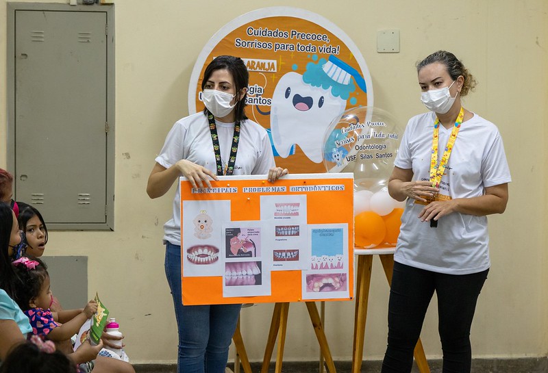 Prefeitura realiza ‘Dia D’ da campanha de promoção à saúde bucal infantil