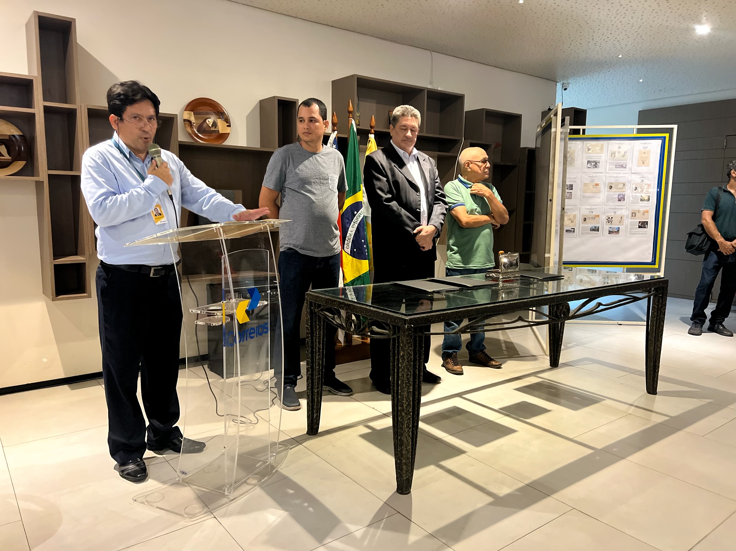 Manaus Chess Open ganha carimbo exclusivo dos Correios em sua abertura