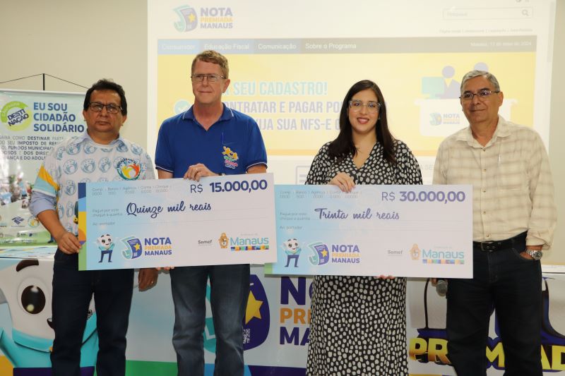 ganhadores do primeiro sorteio do ano da campanha Nota Premiada