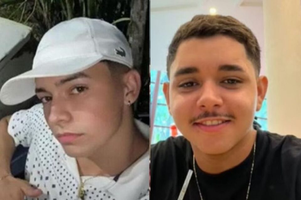 Luan, à esquerda, morreu, e Sassá, à direita, sobreviveu - FOTO/DIVULGAÇÃO